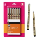 Sakura Pigma Micron Fineliner Pens - Archival Tools & Home Improvement. Fixed Price $22.59.