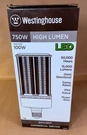 New 100 Watt (750 Equivalent) T38 High Lumen Led Light Bulb - Westinghouse. Fixed Price $89.99.