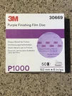 3M 30669 260L Series Abrasive Disc, In Dia, P1000 Grit, Hook And Loop, 50. Fixed Price $55.00.