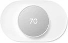 Google Nest Thermostat G4CVZ GA01334-US Snow Color W/ Trim Plate Kit Grade A+. Fixed Price $50.99.