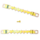 Steel Sawtooth Hangers With Seven Notches And Nails Pack Of 100 By Lau.... Fixed Price $19.05.