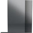 D990A24CR Satin Anodized 24" Corner Design Series Partition Post. Fixed Price $158.99.