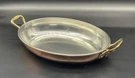 Ruffoni Historia Hammered Copper Oval Gratin W/ Acorn Handles Pan Nwob 3 1/2 Qt. Fixed Price $280.00.