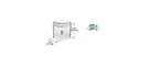 Crl Clear Acrylic 135 Mall Glass Clamp, Durable Hardware, L-compact Design. Fixed Price $109.96.