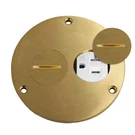 975501-C Screw Cap Floor Box Cover, 4" Diameter, 20A Tamper-weather Resistant. Fixed Price $90.99.