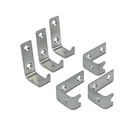 John Louis Home Closet Shelf Mounting L-clips 6-PACK (JLH-514WC). Fixed Price $12.00.