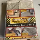 Covergrip 35408 3.5' X 12 (8OZ )non-slip Quick Drop Cloth. Fixed Price $20.00.