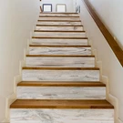Pligreat 15 Strips Wood Grain Stair Decals Peel And Riser Stickers. Fixed Price $32.10.