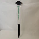 Vtg Springfield Plastics 7" Outdoor Rain Gauge Post Style New. Fixed Price $8.50.