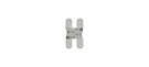 4-5/8" Height X 1" Width Invisible Concealed Door Hinge Adjustable Brushed Nic. Fixed Price $91.26.