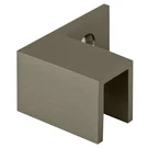 Crl Brushed Nickel Left Hand "sleeve Over" Wall Mount Glass Clamp. Fixed Price $23.91.