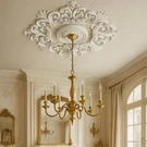 35.4'' Large Pu Ceiling Medallion Combination Decorative Chandelier Base. Fixed Price $186.99.