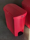Rubbermaid 1883565 Slim Jim Red Resin 30L/8GAL Plastic Step-on Container. Fixed Price $79.99.
