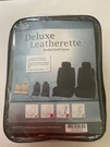 Fh Group PU007102BLACK Deluxe Leatherette Bucket Seat Covers. Fixed Price $15.00.