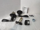 Schlage Hall Closet Passage Accent Dual Option Latch Black Matte Door Knob New. Fixed Price $15.00.