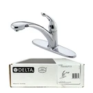 Delta Signature Single Handle Pull-out Kitchen Faucet Chrome. Fixed Price $60.00.