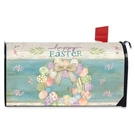 Briarwood Lane Pastel Easter Wreath Mailbox Cover. Fixed Price $15.95.