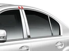 Stainless Chrome Pillar Posts 4PCS Qaa Door Trim For Subaru Legacy 2012-2014. Fixed Price $56.99.