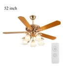 52" Chandelier Ceiling Fan Light With Remote Control 5-BLADES Home Led Lamp. Fixed Price $171.58.