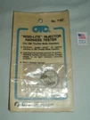 Otc No. 7187 Noid-lite Injector Harness Tester For Gm Throttle Body Injection. Fixed Price $7.99.