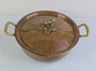 Superb Ruffoni Chef Pot 24CM 9.5" Diameter Copper Hammered Acorn Made In Italy !. Fixed Price $279.99.
