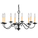 Livex Lighting 4468-04 Heritage 25 Inch Black Chandelier Ceiling. Fixed Price $199.99.