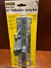Stanley Hardware Heavy Duty 6 1/2 Padlockable Door Spring Bolt Nip Nos. Fixed Price $14.99.