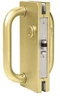 Crl 4"X10" Lh / Rhr Polished Brass Finish Center Lock With Deadlatch. Fixed Price $840.00.
