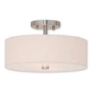 Livex Lighting 52134-91 Meridian Brushed Nickel Ceiling Mount. Fixed Price $143.90.