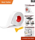 White Caulk Tape With Sealing Tool - 1.5" X 10.5FT For Easy Installation. Fixed Price $14.24.