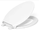 Kohler 4636-RL-0 Cachet Readylatch Elongated Slow Close Toilet Seat, Soft. Fixed Price $29.79.