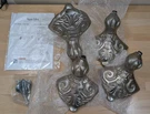 New Kingston Brass Vctnb Aqua Eden 4 Piece Iron Tub Feet - Satin Nickel. Fixed Price $214.95.