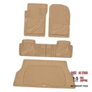 Flextough Heavy Duty Rubber Floor Mats All Weather & Cargo Liner For Beige. Fixed Price $61.74.