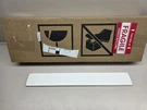 Glacier Bay Newport Cultured Marble Lite Sidesplash In White 17.6" NSS19GBCOM-W. Fixed Price $22.99.
