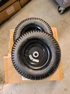 Realwork 2PK 13" Pneumatic Replacement Wheel For Garden Equipment In Black. Fixed Price $56.00.