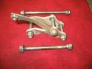 2001 Honda CR250 Oem Engine Mounts Head Hanger & Oil Cup Stay Brackets Bolts. Fixed Price $69.00.