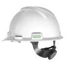 Msa V-gard Slotted Cap, Size Large, White, W/fas-trac Iii Suspension, 477482. Fixed Price $29.99.
