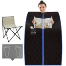 Serenelife Compact Portable Infrared Steam Sauna Personal Spa Style For. Fixed Price $340.26.