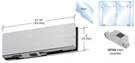 Crl PH10DBS Brushed Stainless Bottom Door Patch With 1NT302 Insert. Fixed Price $58.26.