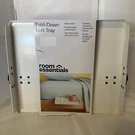 Room Essentials White Finish Fold Down Durable Metal Loft Tray Nightstand Target. Fixed Price $16.99.