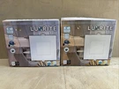 Lot Nib Luxrite LR23764 Mini Square Recessed Led Panel Light 1000 Lumens. Fixed Price $35.00.