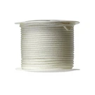 Koch Industries 11/64 In. X 200 Ft. White Diamond Braided Nylon Rope. Fixed Price $31.20.