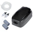 Aquaneat Aquarium Air Pump Adjustable Two Outlets 100GPH Up To 75GAL Fish Tank. Fixed Price $14.39.