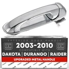 Rear Driver Door Handle For Ram 1500, 2500, 3500, Dakota, Durango - Chrome .... Fixed Price $56.04.