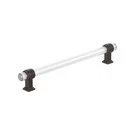 Amerock BP36661 Glacio 8 Inch Center To Bar Cabinet Pull Clear / Oil-rubb. Fixed Price $21.31.