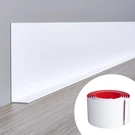 Duzzy 5"X20FT Peel & Stick Flexible Rubber Wall Vinyl Cove Baseboard Molding Tri. Fixed Price $56.01.