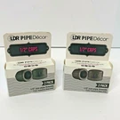 Ldr Pipe Decor 1/2" Caps Iron Threads Industrial Steel Grey Packs (4. Fixed Price $6.99.