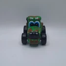 Ertl Diecast 2.5" Tall Green Brown Camo Rolling Tractor Toy W/ Eyes Stock Ppp. Fixed Price $6.49.