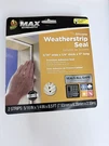 Duck Max Strength Silicone Weatherstrip Seal 17FT Door Window Nip. Fixed Price $15.00.