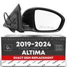 Passenger Mirror For Nissan Altima - Power, Manual Fold, Convex Glass Passe.... Fixed Price $98.79.